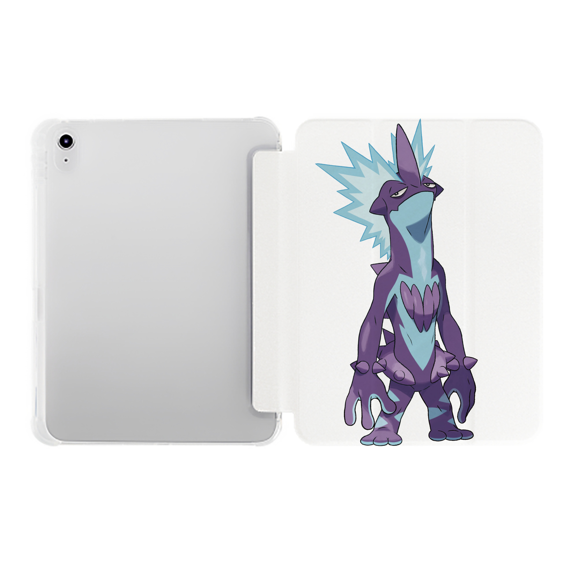 （画像用） ポケットモンスター Pokémon IPad ケース ペン収納付き 三つ折りスタンド PUレザー×シリコン 対応機種9.5/10.5/10.9インチ